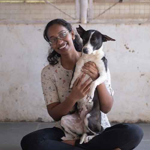 Meghana Beesabathuni - Volunteer Breath Animal Rescue Home